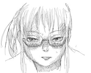 Rating: Safe Score: 0 Tags: 1girl close-up face greyscale image kanaria looking_at_viewer monochrome simple_background sketch solo white_background User: admin
