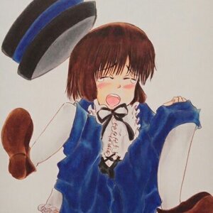 Rating: Safe Score: 0 Tags: 1girl blue_dress blush brown_footwear brown_hair closed_eyes dress image long_sleeves open_mouth pantyhose shoes short_hair solo souseiseki tears User: admin