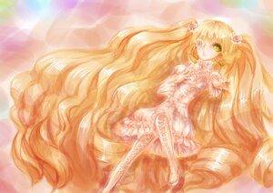 Rating: Safe Score: 0 Tags: 1girl blonde_hair boots choker dress flower hair_flower hair_ornament image kirakishou knee_boots long_hair magical_girl rose smile solo twintails very_long_hair wrist_cuffs yellow_eyes User: admin