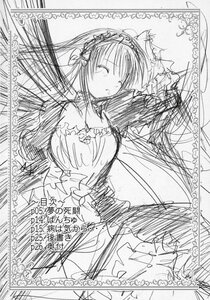 Rating: Safe Score: 0 Tags: 1girl border choker dress frills greyscale image long_hair monochrome simple_background sketch solo suigintou wings User: admin