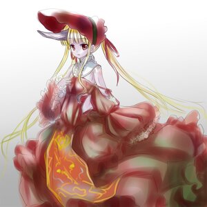 Rating: Safe Score: 0 Tags: 1girl blonde_hair bonnet dress frilled_dress frills hat image long_hair red_eyes shinku solo twintails very_long_hair User: admin