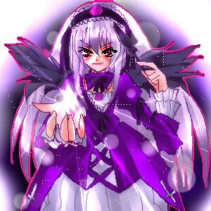 Rating: Safe Score: 0 Tags: 1girl auto_tagged bangs closed_mouth dress frills image long_hair long_sleeves looking_at_viewer red_eyes smile solo suigintou wings User: admin