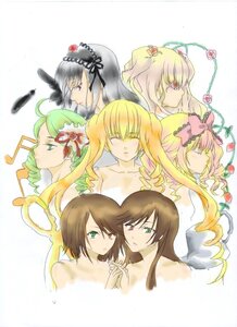 Rating: Safe Score: 0 Tags: 6+girls blonde_hair bow brown_hair closed_eyes flower green_eyes green_hair hair_ornament hair_ribbon hina_ichigo image kanaria long_hair multiple multiple_girls red_flower ribbon rose shinku short_hair souseiseki suigintou suiseiseki tagme twins twintails User: admin