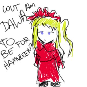 Rating: Safe Score: 0 Tags: blonde_hair english_text image long_hair shinku simple_background solo striped white_background User: admin