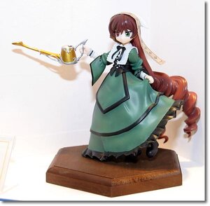 Rating: Safe Score: 0 Tags: 1girl brown_hair doll dress drill_hair frills green_dress green_eyes hat long_hair long_sleeves red_eyes solo standing suiseiseki twin_drills very_long_hair watering_can User: admin