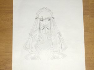 Rating: Safe Score: 0 Tags: 1girl image long_hair looking_at_viewer monochrome photo shinku solo User: admin