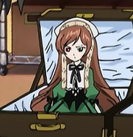 Rating: Safe Score: 0 Tags: 1girl brown_hair dress green_dress head_scarf heterochromia image indoors long_hair long_sleeves red_eyes ribbon solo suiseiseki very_long_hair User: admin