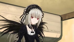 Rating: Safe Score: 0 Tags: 1girl black_ribbon black_wings dress frills hairband image long_hair long_sleeves looking_at_viewer red_eyes ribbon silver_hair smile solo suigintou wings User: admin