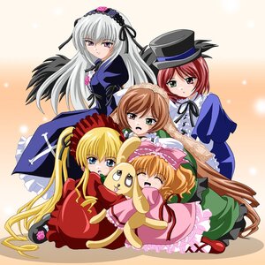 Rating: Safe Score: 0 Tags: blonde_hair bonnet bow brown_hair closed_eyes dress frills hairband hat heterochromia hina_ichigo image long_hair long_sleeves multiple multiple_girls open_mouth pink_bow pink_dress red_dress shinku short_hair silver_hair souseiseki suigintou suiseiseki tagme tears twintails very_long_hair wings User: admin