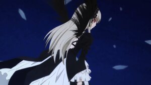 Rating: Safe Score: 0 Tags: 1girl black_dress dress flower frilled_sleeves frills hairband image long_hair long_sleeves petals profile red_eyes silver_hair solo standing suigintou very_long_hair wide_sleeves wings User: admin