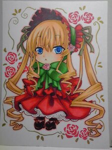 Rating: Safe Score: 0 Tags: 1girl blonde_hair blue_eyes bonnet bow bowtie dress drill_hair flower full_body green_bow hat image long_hair long_sleeves looking_at_viewer marker_(medium) photo pink_flower pink_rose red_dress red_flower red_rose rose shinku shoes solo traditional_media twin_drills twintails very_long_hair User: admin