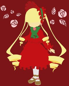 Rating: Safe Score: 0 Tags: 1girl blonde_hair bow dress drill_hair flower full_body hat image long_hair long_sleeves red_dress rose shinku shoes simple_background solo standing twin_drills twintails very_long_hair white_legwear User: admin