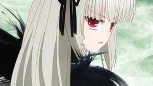 Rating: Safe Score: 0 Tags: 1girl bangs black_ribbon eyebrows_visible_through_hair hair_ribbon image long_hair looking_at_viewer outdoors red_eyes ribbon solo suigintou tree User: admin