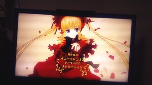 Rating: Safe Score: 0 Tags: 1girl blonde_hair blue_eyes bonnet bow dress drill_hair flower image long_sleeves looking_at_viewer petals red_dress rose rose_petals shinku solo twintails User: admin