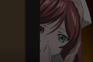 Rating: Safe Score: 0 Tags: 1girl bangs brown_hair face green_eyes heterochromia image looking_at_viewer peeking_out portrait red_eyes solo suiseiseki User: admin