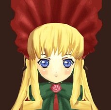 Rating: Safe Score: 0 Tags: 1girl bangs blonde_hair blue_eyes blush bow bowtie dress image long_hair long_sleeves looking_at_viewer shinku sidelocks simple_background solo User: admin