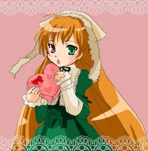 Rating: Safe Score: 0 Tags: 1girl :o box dress frills gift green_dress green_eyes head_scarf heterochromia holding holding_gift image long_hair long_sleeves looking_at_viewer red_eyes simple_background solo suiseiseki User: admin