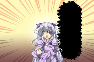 Rating: Safe Score: 0 Tags: 1girl :d barasuishou dress emphasis_lines eyepatch frills image juliet_sleeves long_hair long_sleeves looking_at_viewer open_mouth puffy_sleeves ribbon smile solo suigintou upper_body wings yellow_eyes User: admin