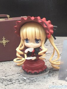 Rating: Safe Score: 0 Tags: 1girl blonde_hair blue_eyes bonnet chibi cup doll dress drill_hair frills long_hair looking_at_viewer photo shinku sidelocks sitting solo teacup twintails very_long_hair User: admin