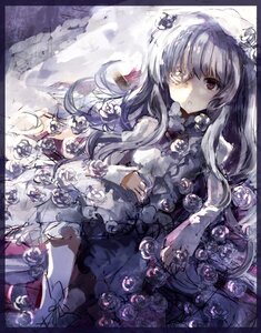 Rating: Safe Score: 0 Tags: 1girl auto_tagged boots doll_joints dress flower image kirakishou long_hair long_sleeves looking_at_viewer rose solo stuffed_animal white_rose User: admin