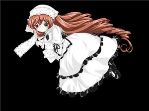 Rating: Safe Score: 0 Tags: 1girl brown_hair dress drill_hair frills full_body green_eyes heterochromia image long_hair long_sleeves looking_at_viewer red_eyes solo suiseiseki very_long_hair wide_sleeves User: admin