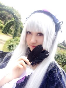 Rating: Safe Score: 0 Tags: 1girl bangs closed_mouth hairband lace lips long_hair looking_at_viewer red_eyes solo suigintou upper_body white_hair User: admin