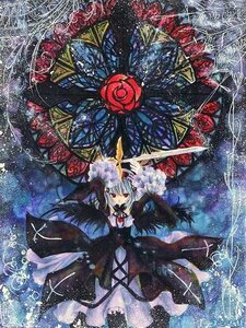 Rating: Safe Score: 0 Tags: 1girl dress flower image ribbon rose sky solo star_(sky) suigintou water wings User: admin
