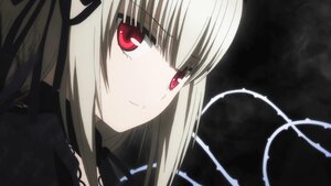 Rating: Safe Score: 0 Tags: 1girl auto_tagged bangs black_dress black_ribbon closed_mouth eyebrows_visible_through_hair hair_ribbon image long_hair looking_at_viewer red_eyes ribbon simple_background smile solo suigintou User: admin