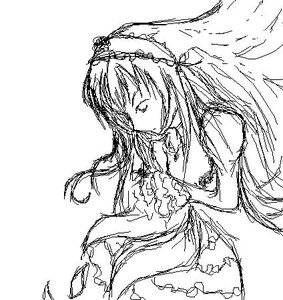 Rating: Safe Score: 0 Tags: 1girl bare_shoulders dress greyscale hairband image long_hair monochrome simple_background sketch solo suigintou upper_body white_background User: admin