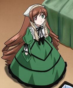 Rating: Safe Score: 0 Tags: 1girl brown_hair dress drill_hair green_dress green_eyes heterochromia image long_hair long_sleeves looking_at_viewer red_eyes solo suiseiseki very_long_hair User: admin