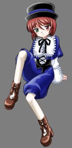 Rating: Safe Score: 0 Tags: 1girl blush boots brown_footwear dress frills full_body green_eyes hat heterochromia image long_sleeves looking_at_viewer pantyhose red_eyes ribbon short_hair sitting solo souseiseki top_hat white_legwear User: admin