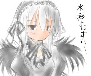 Rating: Safe Score: 0 Tags: 1girl bangs black_dress black_ribbon black_wings blush closed_mouth dress feathered_wings hairband image long_hair long_sleeves looking_at_viewer ribbon simple_background solo suigintou upper_body white_background wings User: admin