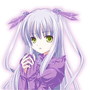 Rating: Safe Score: 0 Tags: 1girl :o barasuishou dress flower gem hair_ornament hair_ribbon image long_hair long_sleeves looking_at_viewer purple_dress purple_flower purple_rose ribbon rose silver_hair simple_background solo upper_body very_long_hair white_background yellow_eyes User: admin