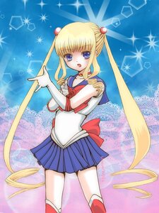 Rating: Safe Score: 0 Tags: 1girl back_bow blonde_hair blue_eyes blue_sailor_collar blue_skirt boots bow choker double_bun elbow_gloves gloves hair_ornament image long_hair magical_girl red_bow red_choker sailor_collar sailor_moon sailor_senshi_uniform shinku skirt solo tsukino_usagi twintails white_gloves User: admin