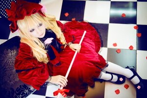 Rating: Safe Score: 0 Tags: 1girl argyle argyle_background argyle_legwear auto_tagged bathtub bishop_(chess) black_rock_shooter_(character) blonde_hair blue_eyes board_game bow chair checkerboard_cookie checkered checkered_background checkered_floor checkered_kimono checkered_scarf checkered_skirt cherry_blossoms chess_piece colorful cookie curtains diamond_(shape) dress flag floor flower gohei holding_flag king_(chess) knight_(chess) lips long_hair lying mirror on_floor perspective petals plaid_background race_queen reflection reflective_floor rose shinku shoes sitting solo tile_floor tile_wall tiles vanishing_point User: admin
