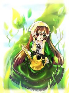 Rating: Safe Score: 0 Tags: 1girl akina_(schism) bad_id bad_pixiv_id blush brown_hair dress frills full_body green_dress green_eyes heterochromia highres holding image long_hair long_sleeves looking_at_viewer open_mouth plant red_eyes rozen_maiden solo suiseiseki twintails very_long_hair watering_can User: admin