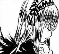 Rating: Safe Score: 0 Tags: 1girl bangs closed_eyes greyscale image monochrome profile simple_background solo suigintou white_background User: admin