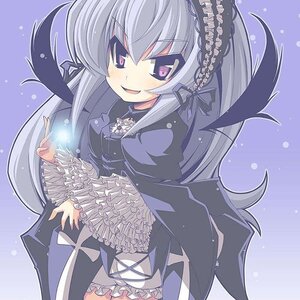 Rating: Safe Score: 0 Tags: 1girl blush dress frills gothic_lolita hairband heart image lolita_fashion lolita_hairband long_hair long_sleeves open_mouth pink_eyes rose silver_hair smile solo suigintou wings User: admin