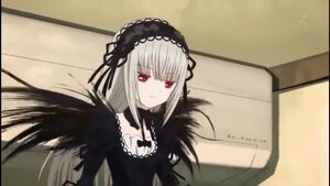 Rating: Safe Score: 0 Tags: 1girl black_ribbon black_wings dress frills hairband image long_hair long_sleeves looking_at_viewer red_eyes ribbon rose silver_hair solo suigintou wings User: admin