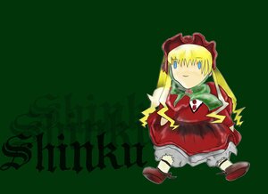 Rating: Safe Score: 0 Tags: 1girl blonde_hair bloomers bonnet bow bowtie dress full_body green_bow image long_hair long_sleeves red_capelet red_dress shinku shoes simple_background solo underwear white_bloomers User: admin
