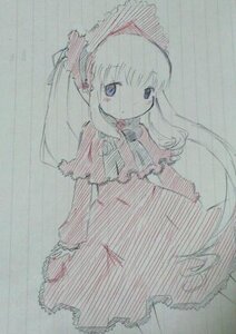 Rating: Safe Score: 0 Tags: 1girl blonde_hair blush bow bowtie capelet dress image lolita_fashion long_hair long_sleeves looking_at_viewer shinku solo standing twintails very_long_hair User: admin