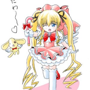 Rating: Safe Score: 0 Tags: 1girl blonde_hair blue_eyes bow bowtie dress frills gloves holding image long_hair magical_girl one_eye_closed pink_dress red_bow shinku shoes solo standing standing_on_one_leg thighhighs twintails very_long_hair wand white_gloves white_legwear wings User: admin
