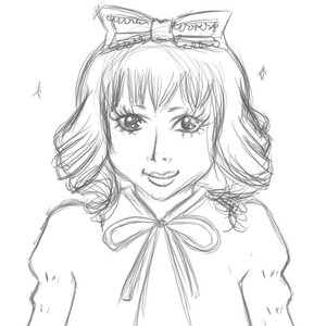 Rating: Safe Score: 0 Tags: 1girl bug butterfly greyscale hinaichigo image insect kagiyama_hina looking_at_viewer mole monochrome ribbon simple_background sketch smile solo User: admin