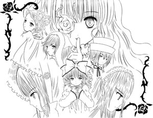 Rating: Safe Score: 0 Tags: 6+girls auto_tagged bow drill_hair flower hair_ornament hat hina_ichigo image long_hair looking_at_viewer monochrome multiple multiple_girls profile ribbon rose shinku short_hair suigintou suiseiseki tagme twin_drills twintails User: admin