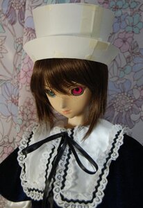 Rating: Safe Score: 0 Tags: 1girl bangs brown_hair closed_mouth doll flower frilled_shirt_collar frills heterochromia lips looking_at_viewer red_eyes ribbon short_hair solo souseiseki suiseiseki upper_body User: admin