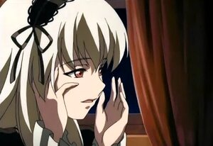 Rating: Safe Score: 0 Tags: 1girl bangs black_ribbon closed_mouth curtains hair_ribbon image long_hair long_sleeves ribbon solo suigintou User: admin