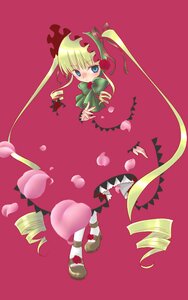 Rating: Safe Score: 0 Tags: 1girl blonde_hair blue_eyes blush bonnet bow dress drill_hair flower full_body image long_hair long_sleeves petals red_dress rose shinku shoes simple_background solo standing twin_drills twintails very_long_hair User: admin