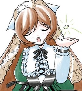 Rating: Safe Score: 0 Tags: 1girl braid brown_hair closed_eyes dress frills green_dress image long_hair long_sleeves open_mouth ribbon simple_background solo suiseiseki upper_body white_background yawning User: admin