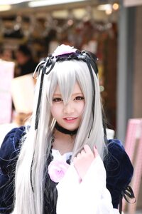 Rating: Safe Score: 0 Tags: 1girl 3d blurry blurry_background blurry_foreground choker depth_of_field hair_between_eyes lips long_hair looking_at_viewer nail_polish photo red_eyes solo suigintou teeth User: admin