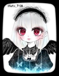Rating: Safe Score: 0 Tags: 1girl bangs black_border black_wings border circle_cut closed_mouth cross detached_collar frills hairband image lace letterboxed lolita_fashion long_sleeves looking_at_viewer marker_(medium) pillarboxed red_eyes solo suigintou traditional_media upper_body white_hair wings User: admin